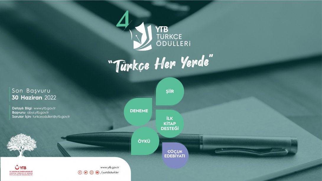 2022 YTB Türkçe Ödülleri Yarışması