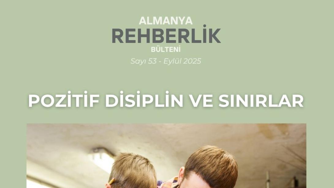 Almanya Rehberlik Bülteni Eylül 2025